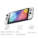 KJH NS-062 ゲーム機用 防指紋スクリーン保護フィルム Nintendo Switch OLED 用、NS-062