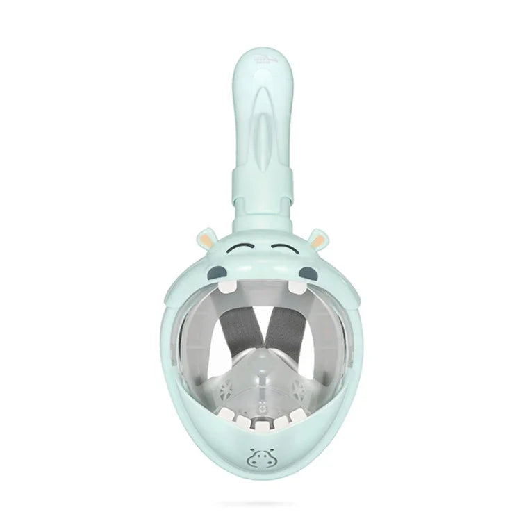子供用フルドライダイビングマスク 水泳用曇り止めシュノーケリングマスク、XS