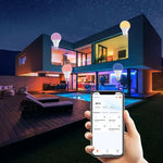 2個セット Tuya TY-10W RGB+CCT Bluetoothスマホ操作スマートLEDバルブボール