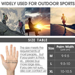 WEST BIKING YP0211222 自転車用衝撃吸収ハーフフィンガーグローブ, M, L, XL