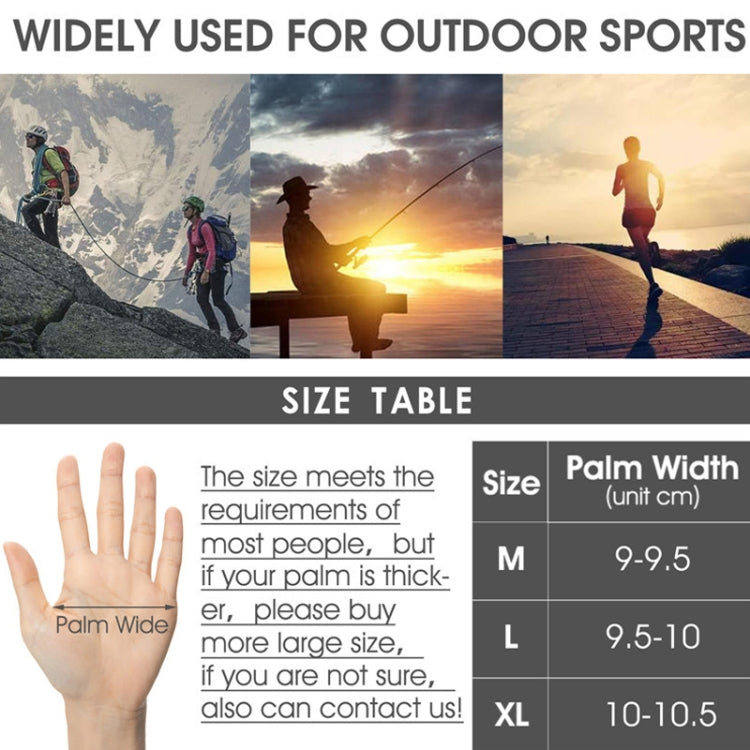 WEST BIKING YP0211222 自転車用衝撃吸収ハーフフィンガーグローブ, M, L, XL