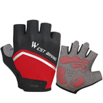 WEST BIKING YP0211222 自転車用衝撃吸収ハーフフィンガーグローブ, M, L, XL