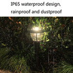 2 LED ソーラー 防水 屋外用 ガーデンライト スタイル： 白色光-芝生ランプ、暖色光-芝生ランプ、白色光-柱キャップ