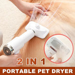 ペット電動コーム 猫犬用ブラッシングクリーニング ヘアドライヤー、EUプラグ、USプラグ、UKプラグ、AUプラグ