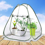 折りたたみ式携帯園芸用雨よけ温室、70×70×80cm