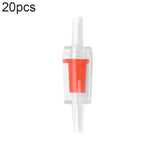 20個入り水槽用酸素ポンプ気管逆止弁 4mm（レッド）、4mm（ブラック）、4mm（ホワイト）、4mm（ブルー）、8mm（レッド）、10mm（ホワイト）、12mm（ホワイト）、4mm（ホワイトレッド）