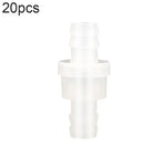 20個入り水槽用酸素ポンプ気管逆止弁 4mm（レッド）、4mm（ブラック）、4mm（ホワイト）、4mm（ブルー）、8mm（レッド）、10mm（ホワイト）、12mm（ホワイト）、4mm（ホワイトレッド）