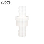 20個入り水槽用酸素ポンプ気管逆止弁 4mm（レッド）、4mm（ブラック）、4mm（ホワイト）、4mm（ブルー）、8mm（レッド）、10mm（ホワイト）、12mm（ホワイト）、4mm（ホワイトレッド）