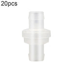20個入り水槽用酸素ポンプ気管逆止弁 4mm（レッド）、4mm（ブラック）、4mm（ホワイト）、4mm（ブルー）、8mm（レッド）、10mm（ホワイト）、12mm（ホワイト）、4mm（ホワイトレッド）