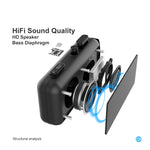 DoRealMe F0 TWS ミニグラフィティ Bluetoothスピーカー FM / TFカード対応、ホワイト、ブラック、レッド、ブラックグラフィティ、ホワイトグラフィティ、レッドグラフィティ