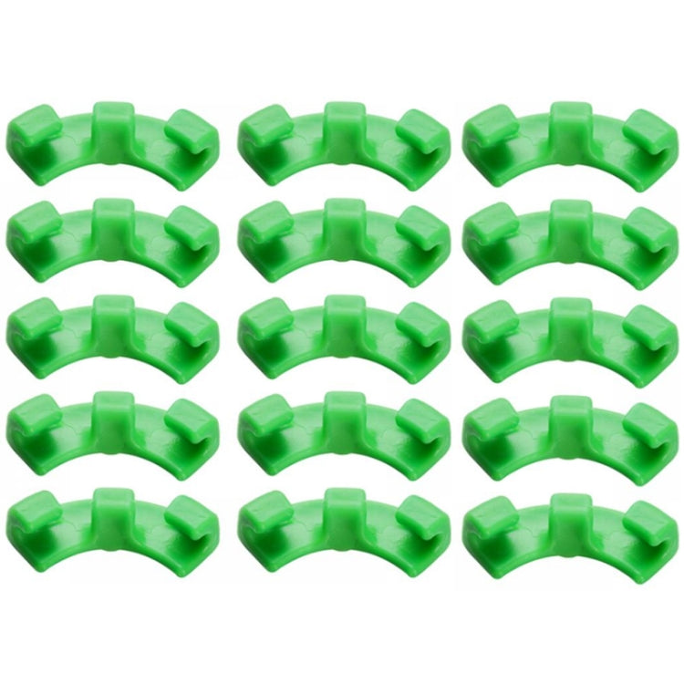 HF-09植物曲げ制御成長トレーニングクリップ園芸装飾、15個セット