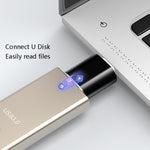 10個セット USB 3.0 メス to USB-C / Type-C オス OTG アダプター、10個セット インジケーターなし