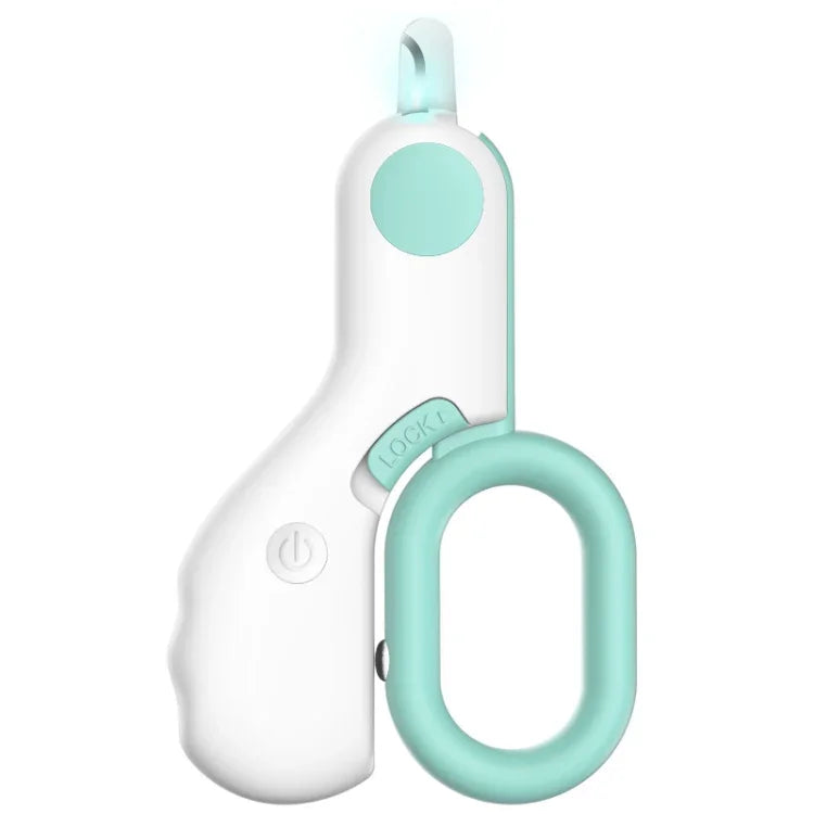 LED血管ラインライト付きペット用爪切り、ブルー、ピンク