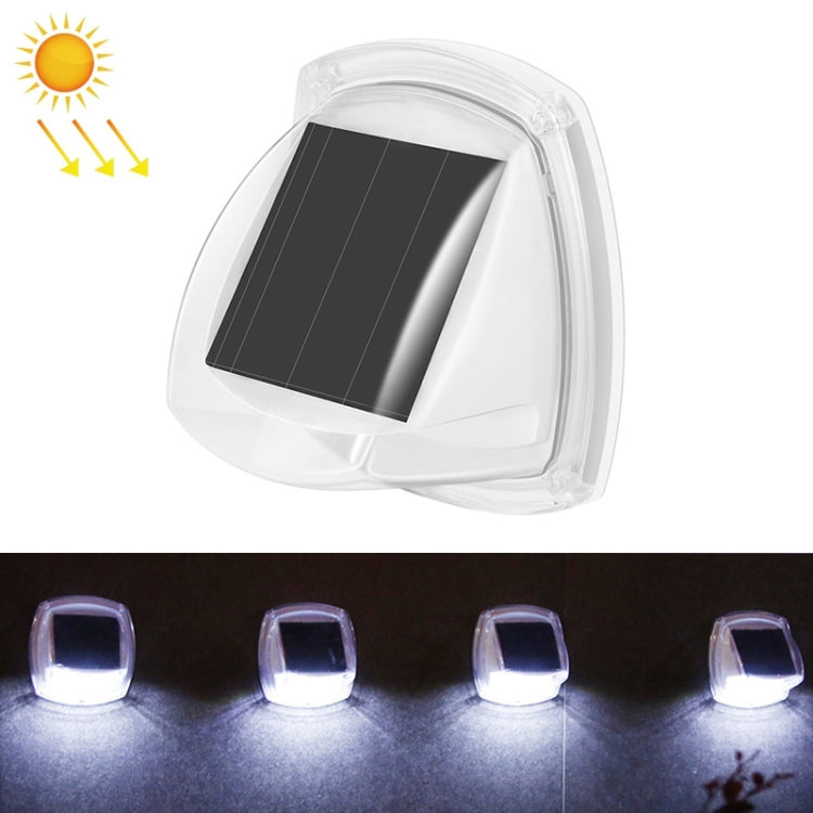 8 LED 屋外用 ソーラー 庭 防水 壁掛けライト 白色光、暖色光