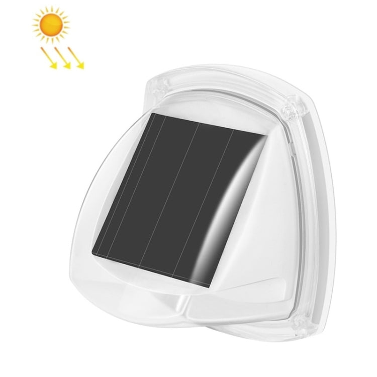 8 LED 屋外用 ソーラー 庭 防水 壁掛けライト 白色光、暖色光