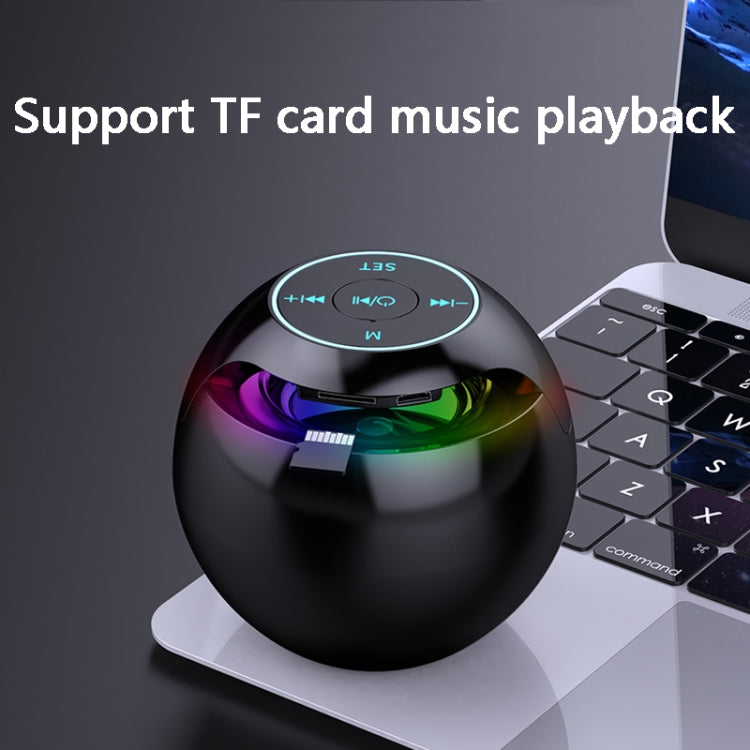 ZXL-G90 ポータブルカラフルボール Bluetoothスピーカー、スタイル：時計バージョン（ホワイト）、センサーバージョン（ブラック）、時計バージョン（ピンク）、センサーバージョン（ホワイト）、センサーバージョン（ピンク）
