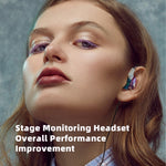 QKZ AK6 PRO HiFiサブウーファーインイヤー有線ヘッドホン マイク付き カラフル、ブラック、ホワイト、グリーン