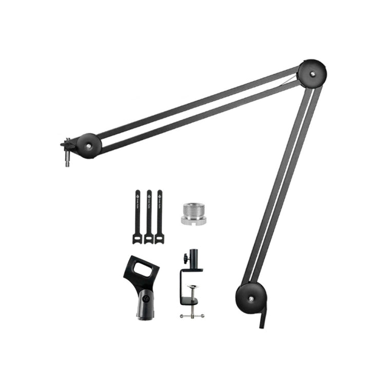 マイクロフォンデスクトップカンチレバースタンド 360度回転ブラケット、GAZ-40P W、GAZ-40P B、GAZ-40 W、GAZ-40 B