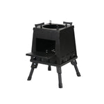 アウトドアキャンプ用折りたたみポータブルバーベキュー木製ストーブ サイズ：小（グリーン）、小（ブラック）、小（ステンレス）、大（グリーン）、大（ブラック）、大（ステンレス）