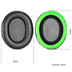 2pcs Headset Earmuffs For Kingston HyperX, Black Mesh, Black Mesh+Green, Black Protein Skin, Black Velvet, Black+Red Velvet, Black+Blue Protein Skin, Black+Green Protein Skin, White+Rose Red, Black Splicing, Black Ice Silk, Black Ice-skinned           ...
