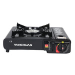 YANCHUAN アウトドアポータブルガスストーブ スタイル：使い捨て、二重使用