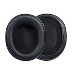 2個セット ヘッドセット用プロテインレザーイヤーマフ Audio-Technica ATH-WS660BT対応 ブラック、ブラック＋レッド、グレー＋ブルー