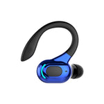 F8 Bluetooth 5.1 耳掛け型ステレオワイヤレススポーツイヤホン シングルイヤホン（ブラック）、シングルイヤホン（ホワイト）、シングルイヤホン（ブラック＋レッド）、シングルイヤホン（ブラック＋ブルー）、シングルイヤホン（ブラック＋グリーン）