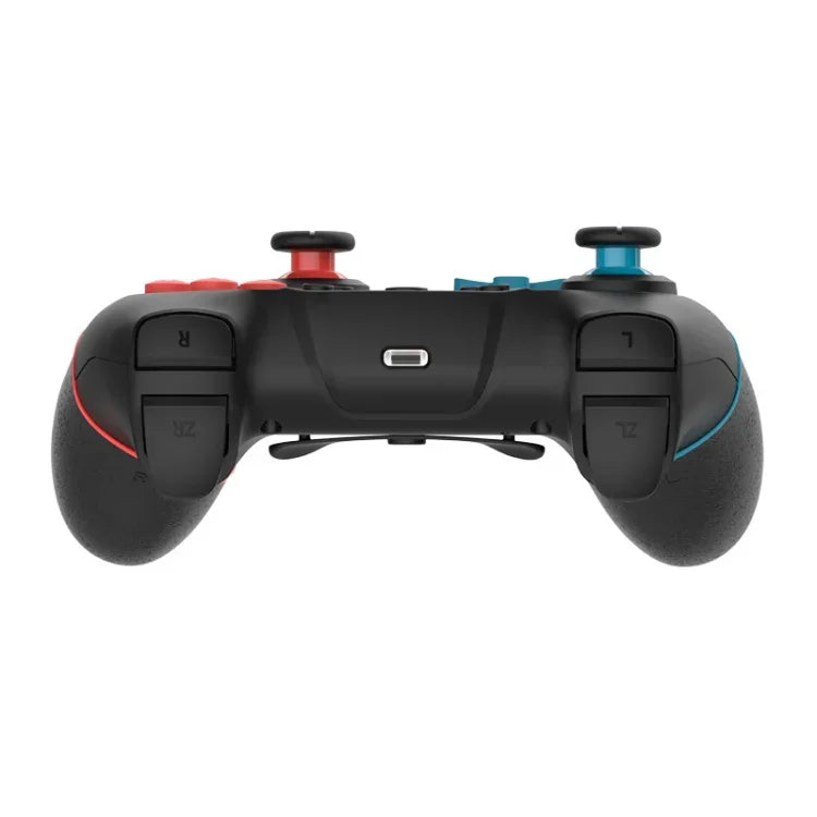 ワイヤレスBluetoothゲームパッド マクロプログラミング対応 Switch Pro用、左ブルー右グリーン