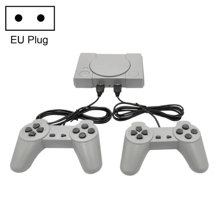8ビットミニ ダブルプレイヤーズTVゲームコンソール 内蔵620ゲーム、PS1ミニ（EUプラグ）