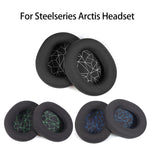 2個セット スポンジヘッドセットパッド Steelseries Arctis Pro / Arctis 3 / 5 / 7対応（ブラックグレーレザー）、TBD0601869701B、TBD0601869701C、TBD0601869701D、TBD0601869701E、TBD0601869701F、TBD0601869701G、TBD0601869701H、TBD0601869701J、TBD0601869701A