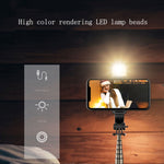 CYKE L11S Bluetooth自撮り棒 美容フィルライト付きライブ三脚、L11S