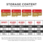 King Card RY032G518 携帯電話カメラ監視用メモリーカード、16GB、32GB、64GB、128GB