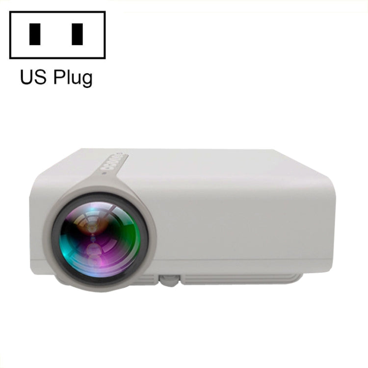YG530 ホームLED小型 HD 1080P プロジェクター、USプラグ、EUプラグ、UKプラグ、AUプラグ