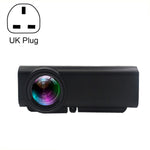 YG530 ホームLED小型 HD 1080P プロジェクター、USプラグ、EUプラグ、UKプラグ、AUプラグ