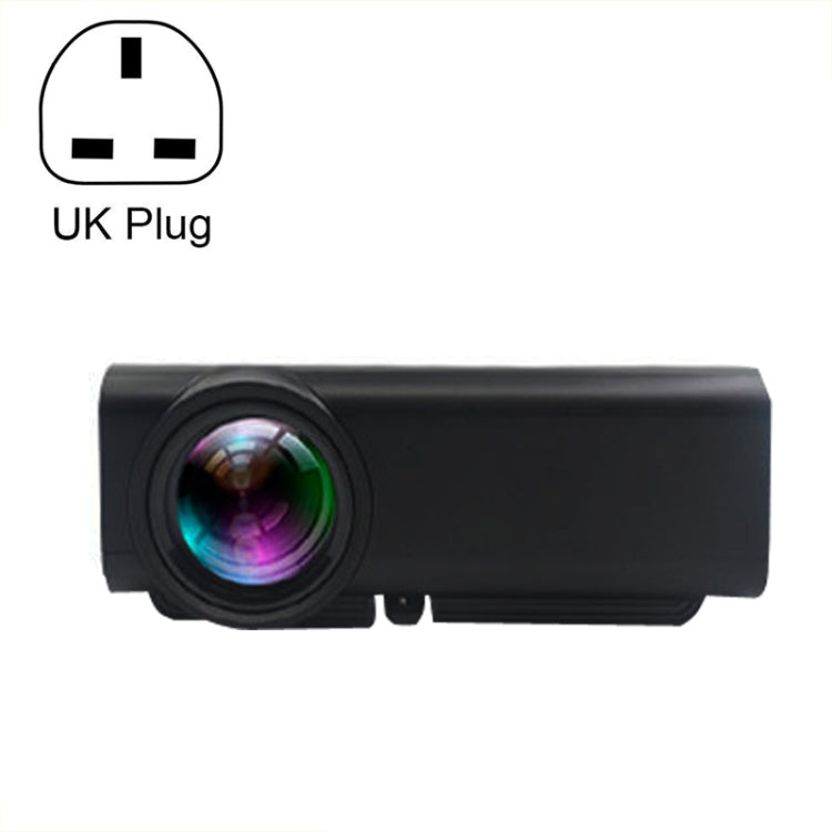 YG530 ホームLED小型 HD 1080P プロジェクター、USプラグ、EUプラグ、UKプラグ、AUプラグ