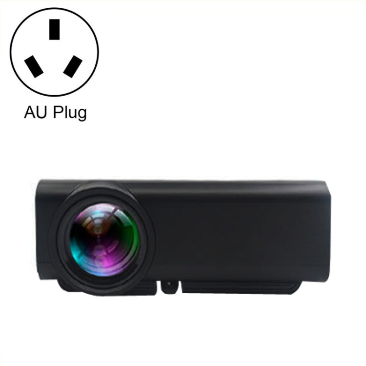 YG530 ホームLED小型 HD 1080P プロジェクター、USプラグ、EUプラグ、UKプラグ、AUプラグ