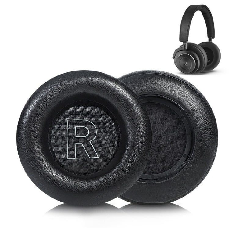 2個セット 本革スポンジイヤーマフ B&O BeoPlay H7 / H9 / H9i対応 H7 / H9 / H9i（ブラック）、H7 / H9 / H9i（アプリコット）