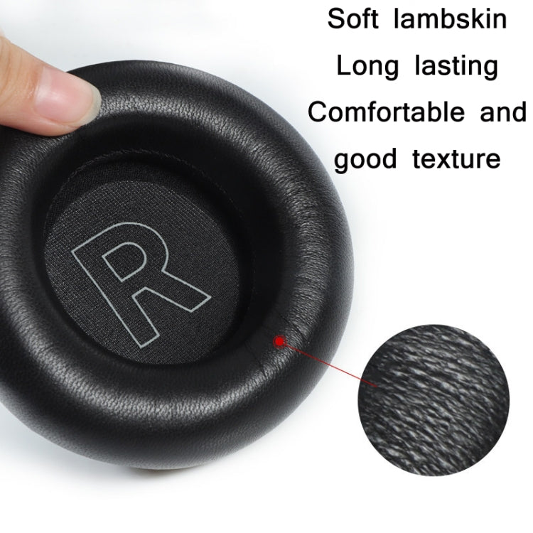 2個セット 本革スポンジイヤーマフ B&O BeoPlay H7 / H9 / H9i対応 H7 / H9 / H9i（ブラック）、H7 / H9 / H9i（アプリコット）