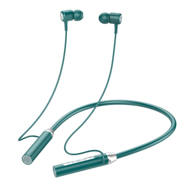 BT-63 ワイヤレスBluetooth ネックマウント磁気ヘッドホン グリーン、ブラック、ブルー、レッド、ピンク、ホワイト