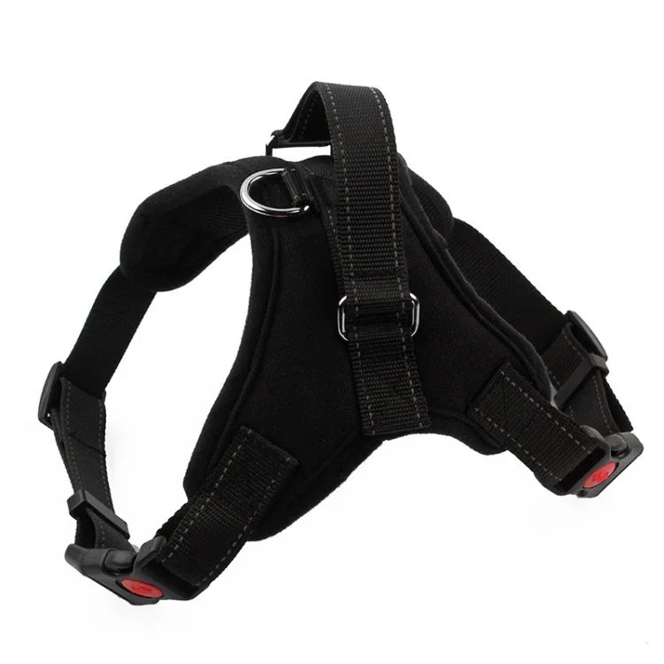 K9 犬用調節可能チェストストラップ、サイズ：XS、S、M