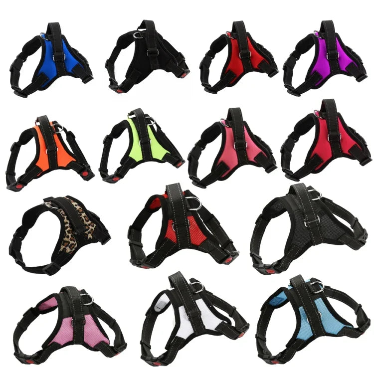 K9 犬用調節可能チェストストラップ、サイズ：、L、XL