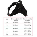 K9 犬用調節可能チェストストラップ、サイズ：、L、XL
