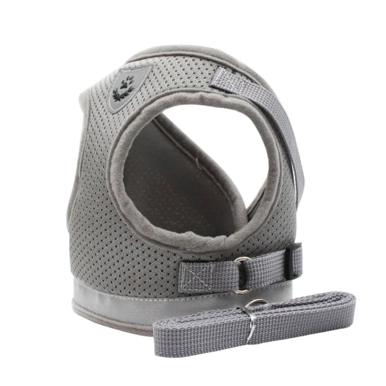 BL-844 ペット用チェストストラップ 反射通気性犬用ロープ、サイズ：、XS、S、M、L、XL