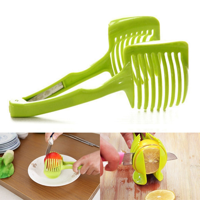 ハンドヘルドクリエイティブキッチンフルーツ野菜スライサー レモンカッター 多機能キッチンツール レモンカッター
