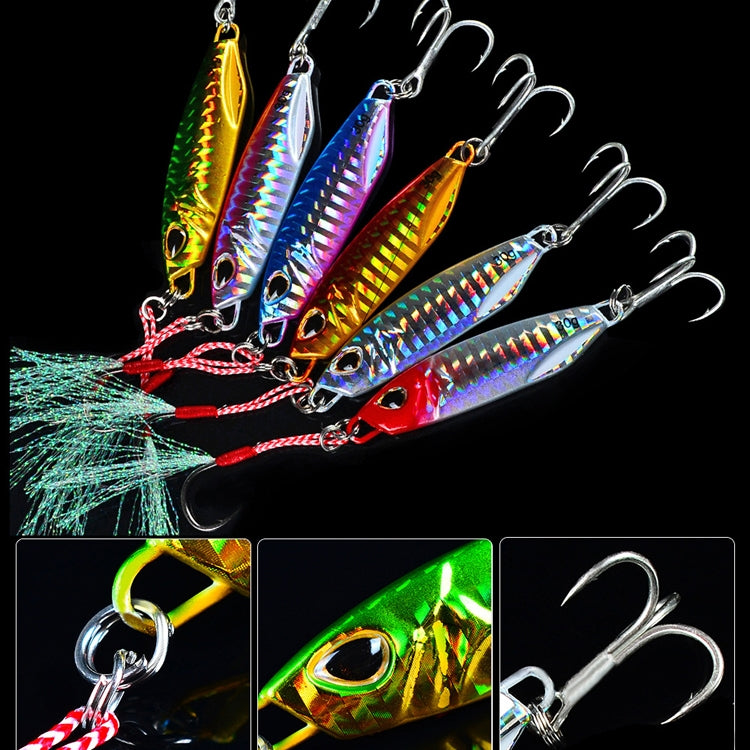 PROBEROS 鉄板リードフィッシュ遠投メタルロードベイト、10g、15g、20g、30g、40g、50g