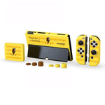 DOBE TNS-1192  Host Handle Protective Shell + Card Box + Rocker Cap Set For Switch OLED, TNS-1192