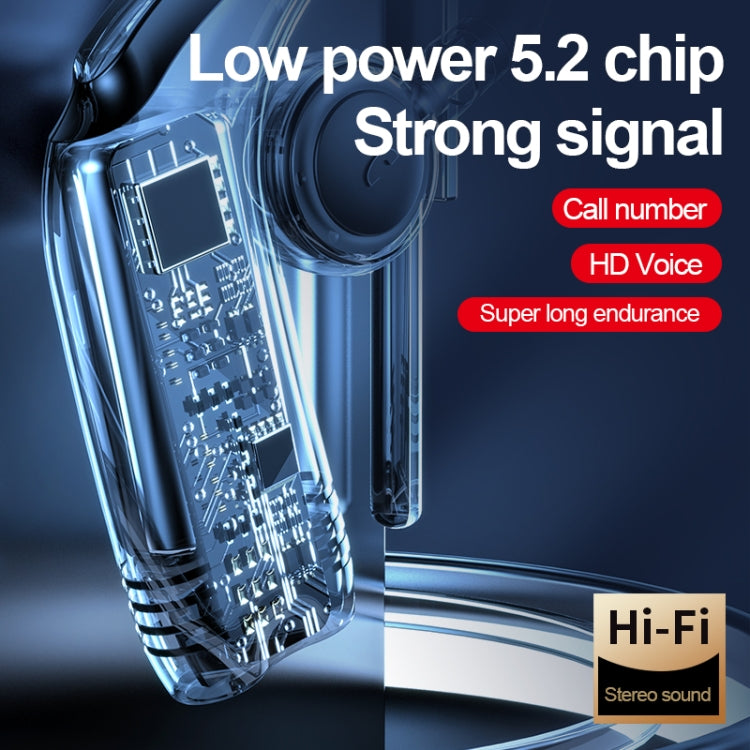 M99 Bluetooth V5.2 シングルイヤーフックビジネスヘッドホン ブラック、ピンク、ブラック＋レッド、ブラック＋ブルー、ブラック＋ホワイト