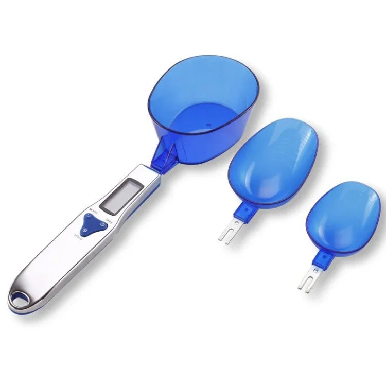 500g / 0.5g キッチンスケール 電子計量スプーンスケール 三種のスプーン付き、500g / 0.5g、300g / 0.1g