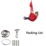 Kids Elastic Hammock Indoor Outdoor Swing, Size:, 1x2.8m (Red), 1x2.8m (Green), 1x2.8m (Dark Blue), 1x2.8m (Purple), 1x2.8m (Sky Blue), 1x2.8m (Silver Gray), 1x2.8m (Black), 1.5x2.8m (Red), 1.5x2.8m (Green), 1.5x2.8m (Dark Blue), 1.5x2.8m (Purple)