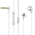 TS6800 3.5mm メタルエルボー ノイズキャンセリング 有線ゲーミングイヤホン、レッド、グリーン、ブラック、シルバーグレー